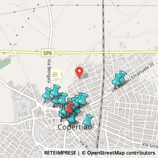 Mappa Via Asmara, 73043 Copertino LE, Italia (0.585)