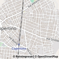 Karte Copertino