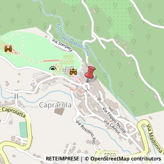 Mappa Via Antonio Tempesta,  3, 01032 Caprarola, Viterbo (Lazio)