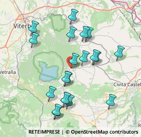 Mappa Via Antonio da Sangallo, 01032 Caprarola VT, Italia (8.014)
