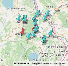 Mappa Via Antonio da Sangallo, 01032 Caprarola VT, Italia (11.11053)