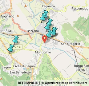 Mappa Z.I. BAZZANO SUD, 67100 L'Aquila AQ, Italia (1.60273)