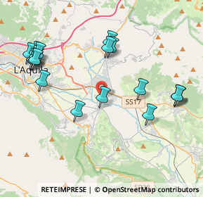 Mappa Z.I. BAZZANO SUD, 67100 L'Aquila AQ, Italia (4.81889)