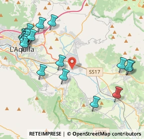 Mappa Z.I. BAZZANO SUD, 67100 L'Aquila AQ, Italia (5.451)