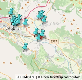 Mappa Z.I. BAZZANO SUD, 67100 L'Aquila AQ, Italia (4.71889)