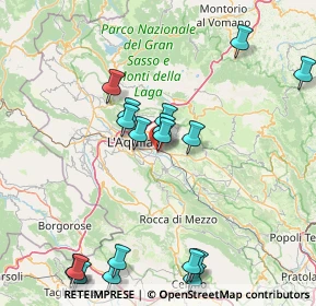 Mappa Z.I. BAZZANO SUD, 67100 L'Aquila AQ, Italia (19.35333)