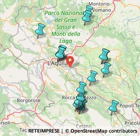 Mappa Z.I. BAZZANO SUD, 67100 L'Aquila AQ, Italia (16.707)