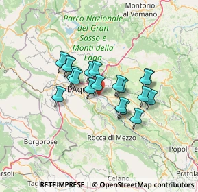 Mappa Z.I. BAZZANO SUD, 67100 L'Aquila AQ, Italia (10.47737)