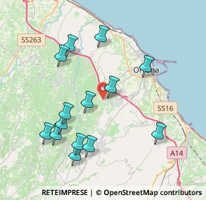 Mappa Via della Giustizia, 66026 Ortona CH, Italia (4.24357)