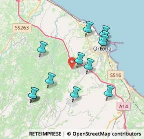 Mappa Via della Giustizia, 66026 Ortona CH, Italia (4.14538)