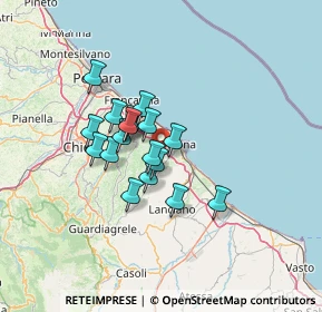 Mappa Via della Giustizia, 66026 Ortona CH, Italia (9.99889)