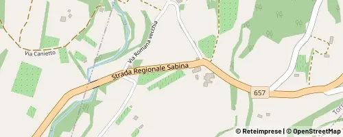 Mappa Torri in Sabina