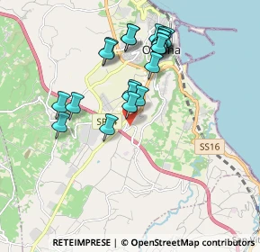 Mappa Contrada Villa S. Leonardo, 66026 Ortona CH, Italia (1.782)