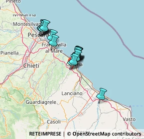 Mappa Contrada Villa S. Leonardo, 66026 Ortona CH, Italia (11.042)