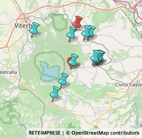 Mappa 01032 Caprarola VT, Italia (6.40833)