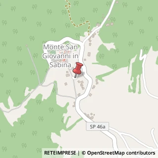 Mappa Via delle Ripe, 10, 02040 Monte San Giovanni in Sabina, Rieti (Lazio)