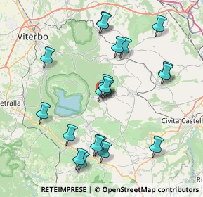 Mappa Via Filippo Nicolai, 01032 Caprarola VT, Italia (8.337)