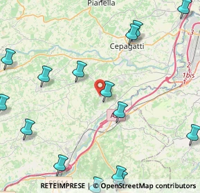 Mappa SP 19, 65020 Rosciano PE, Italia (6.65056)