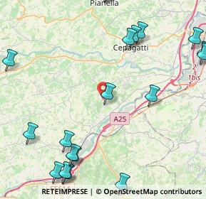 Mappa SP 19, 65020 Rosciano PE, Italia (6.422)