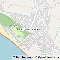 Mapa Montalto di Castro
