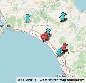 Mappa Via della Marina, 01014 Montalto di Castro VT, Italia (13.419)