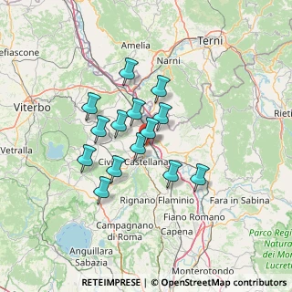 Mappa Via Flaminia km 58, 01033 Civita Castellana VT, Italia (11.15357)