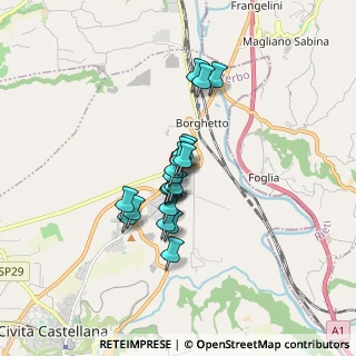 Mappa Via Flaminia km 58, 01033 Civita Castellana VT, Italia (1.1665)