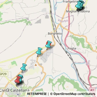 Mappa Via Flaminia km 58, 01033 Civita Castellana VT, Italia (4.046)
