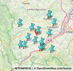 Mappa Contrada Prato S. Lorenzo, 65010 Nocciano PE, Italia (6.738)