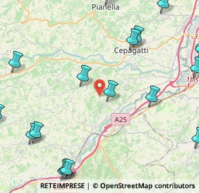 Mappa Contrada Piano del Ciero, 65020 Rosciano PE, Italia (6.833)