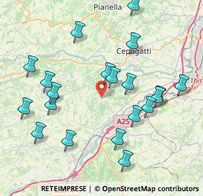 Mappa Contrada Piano del Ciero, 65020 Rosciano PE, Italia (4.5365)