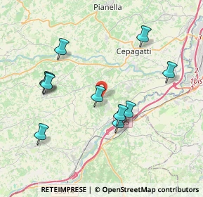 Mappa Contrada Piano del Ciero, 65020 Rosciano PE, Italia (4.07818)