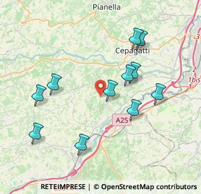 Mappa Contrada Piano del Ciero, 65020 Rosciano PE, Italia (3.98182)