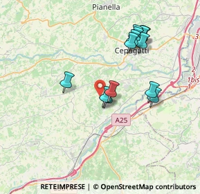 Mappa Contrada Piano del Ciero, 65020 Rosciano PE, Italia (3.62)