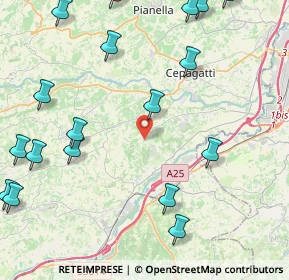 Mappa Contrada Piano del Ciero, 65020 Rosciano PE, Italia (6.38)