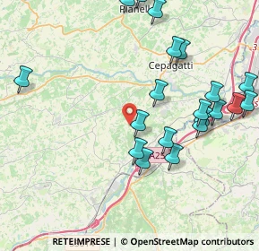 Mappa Contrada Piano del Ciero, 65020 Rosciano PE, Italia (4.8425)