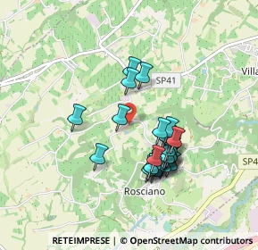 Mappa Contrada Piano del Ciero, 65020 Rosciano PE, Italia (0.80714)