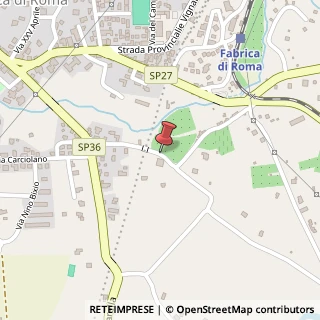 Mappa Via peccio 30, 01034 Fabrica di Roma, Viterbo (Lazio)