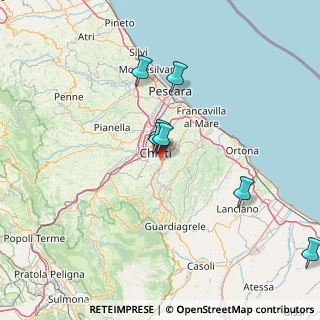 Mappa Strada Buonconsiglio, 66100 Chieti CH, Italia (36.87)