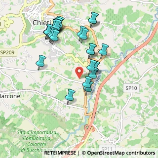 Mappa Strada Buonconsiglio, 66100 Chieti CH, Italia (1.07393)