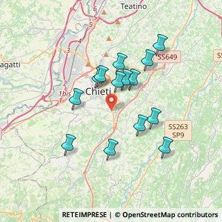 Mappa Strada Buonconsiglio, 66100 Chieti CH, Italia (3.39786)