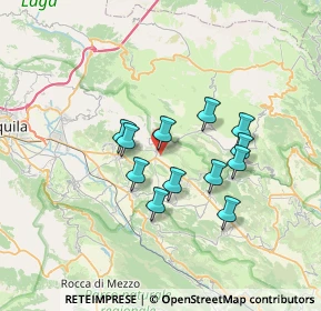 Mappa Via Cento Capi, 67021 Barisciano AQ, Italia (5.815)