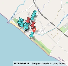 Mappa Via Giannutri, 01014 Montalto di Castro VT, Italia (0.69048)