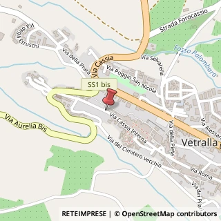 Mappa Via Cassia, 275, 01019 Vetralla VT, Italia, 01019 Vetralla, Viterbo (Lazio)