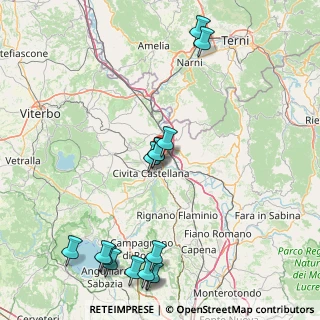 Mappa Via Flaminia Romana, 01033 Civita Castellana VT, Italia (21.67333)