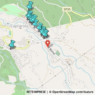 Mappa Via XX Settembre, 01032 Caprarola VT, Italia (0.609)