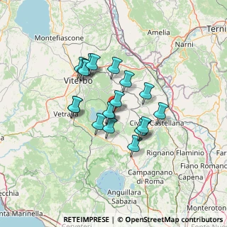 Mappa Via XX Settembre, 01032 Caprarola VT, Italia (10.9895)