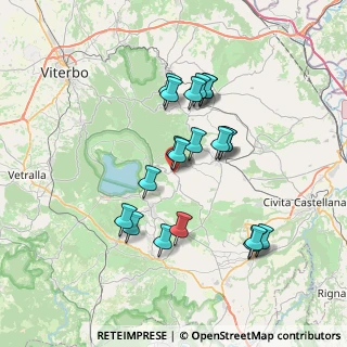 Mappa Via XX Settembre, 01032 Caprarola VT, Italia (6.702)