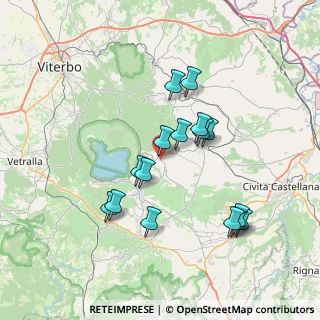 Mappa Via XX Settembre, 01032 Caprarola VT, Italia (7.14563)