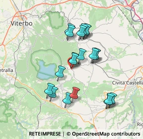 Mappa Via Roma, 01032 Caprarola VT, Italia (6.702)